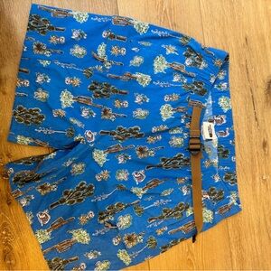 The North Face Blue Cactus Print Men's Shorts